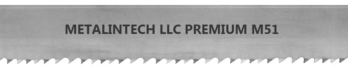 Биметаллические ленточные пилы METALINTECH LLC PREMIUM M51